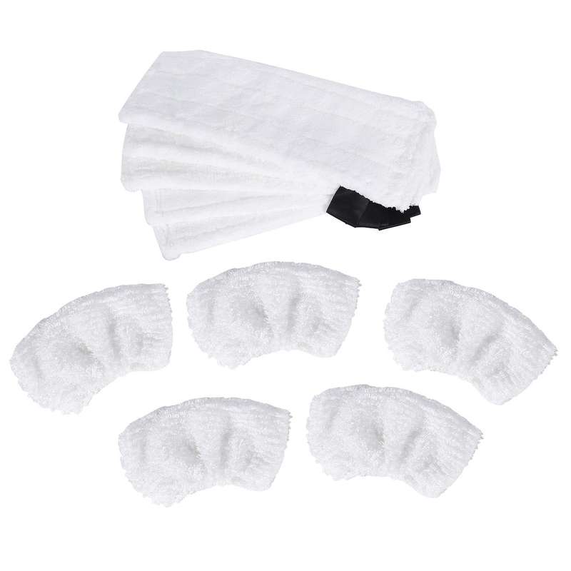 Washable Microfibre Cloth (5 for Floor Nozzles + 5 for Hand Nozzles) for EasyFix SC2,SC3,SC4,SC5 St