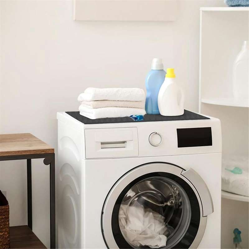 Washer and Dryer Covers for the Top,23.6 Inch X 23.6 Inch Dryer Top Protector Mat,Non-Slip Waterpro