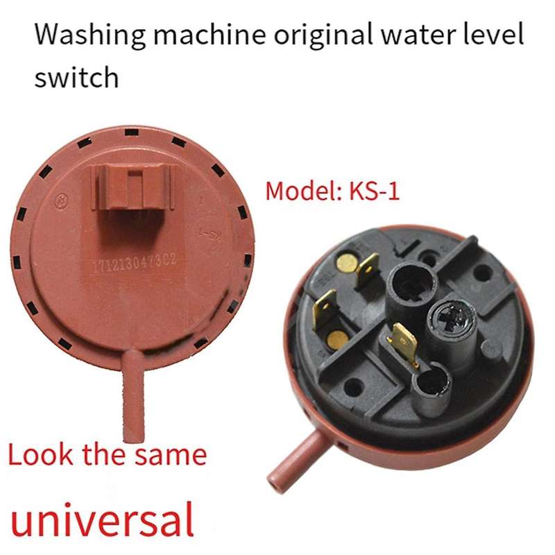 Washing Machine Water Level Sensor Switch 250VAC -2 1-6 2A for Drum Washer Water Level Pressure Cont