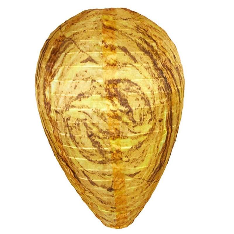 Wasp Nest Bait, Hanging Wasp Deterrent Wasp Trap Fake Wasp Nest Bait for Home and Garden Outdoor Wa