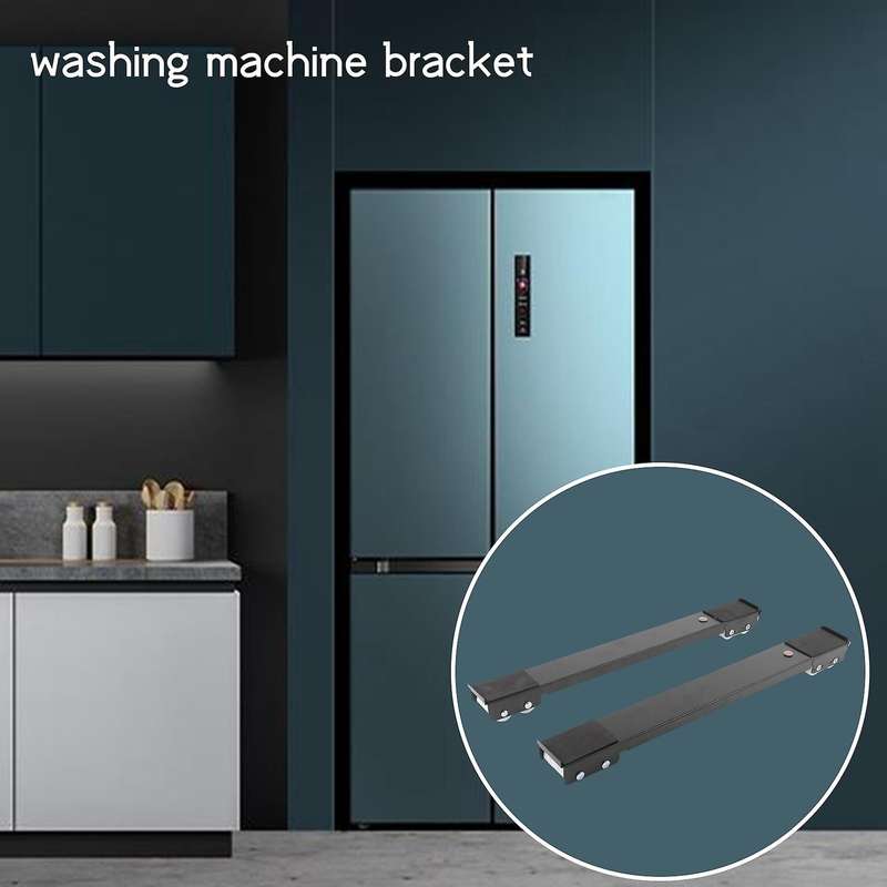 Washing Machine Stand Movable Adjustable Refrigerator Base Mobile Roller Bracket Universal Applianc
