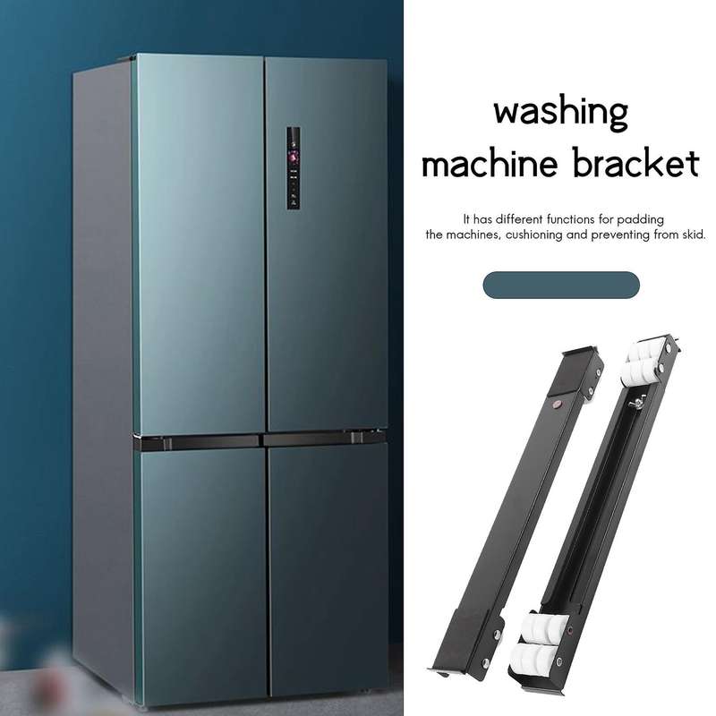 Washing Machine Stand Movable Adjustable Refrigerator Base Mobile Roller Bracket Universal Applianc