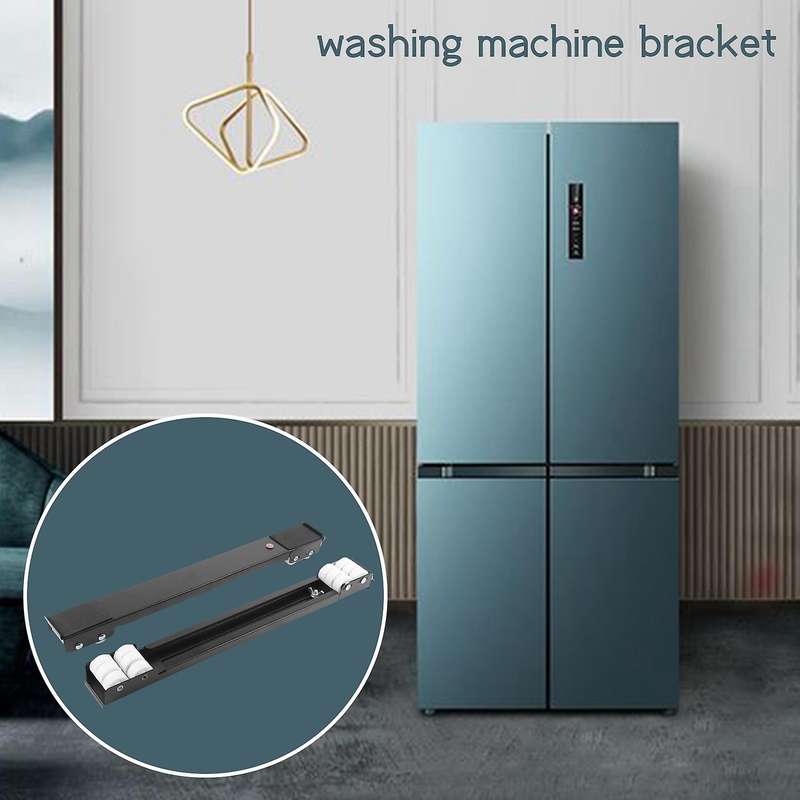Washing Machine Stand Movable Adjustable Refrigerator Base Mobile Roller Bracket Universal Applianc