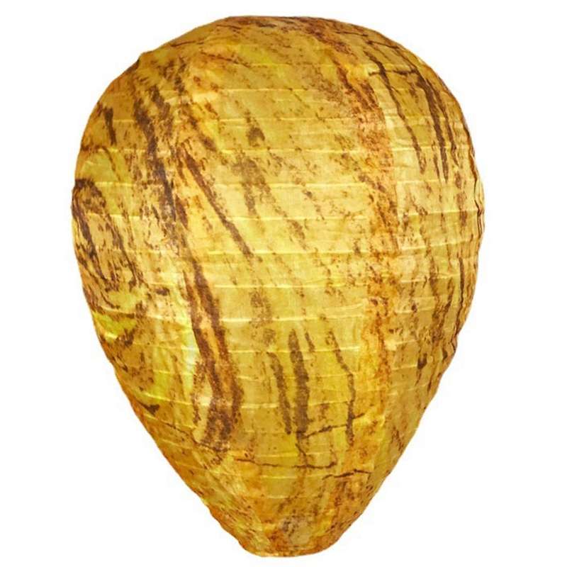 Wasp Nest Decoy, Hanging Wasp Deterrent Wasp Trap Fake Wasp Nest for Home and Garden Outdoor Wasp D