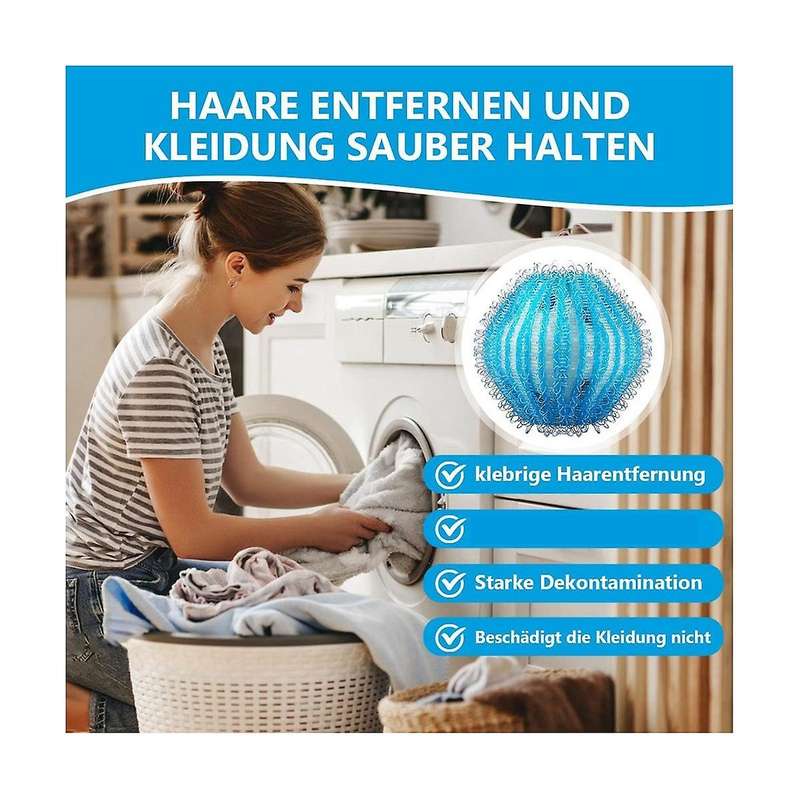 Washing Machine, Lint Ball for Washing Machine, Reusable Lint Balls for The Washing Machine
