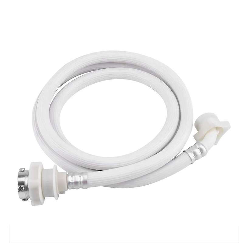 Washing Machine, Pvc Hose, White Water Inlet Hose, Lengthened High-Pressure Water Pipe Fittings (Len