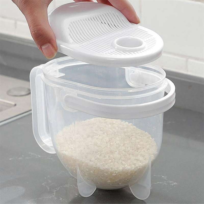 Washing Rice Machine with Handle Plastic Strainer Soybean Washer Sieve Convenient Multifunctional fo