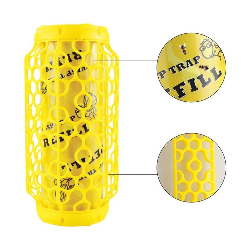 Wasp Trap Outdoor Hanging, Wasp and Carpenter Bee Trap, Sticky Bug Board Jacket Trap, Hornet Trap F