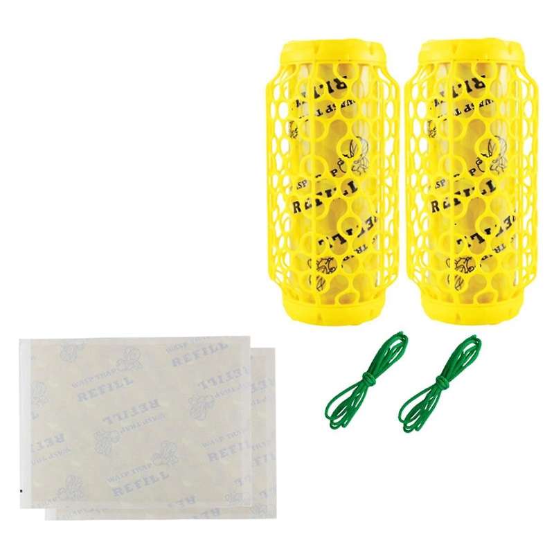 Wasp Trap Outdoor Hanging, Wasp and Carpenter Bee Trap, Sticky Bug Board Jacket Trap, Hornet Trap F