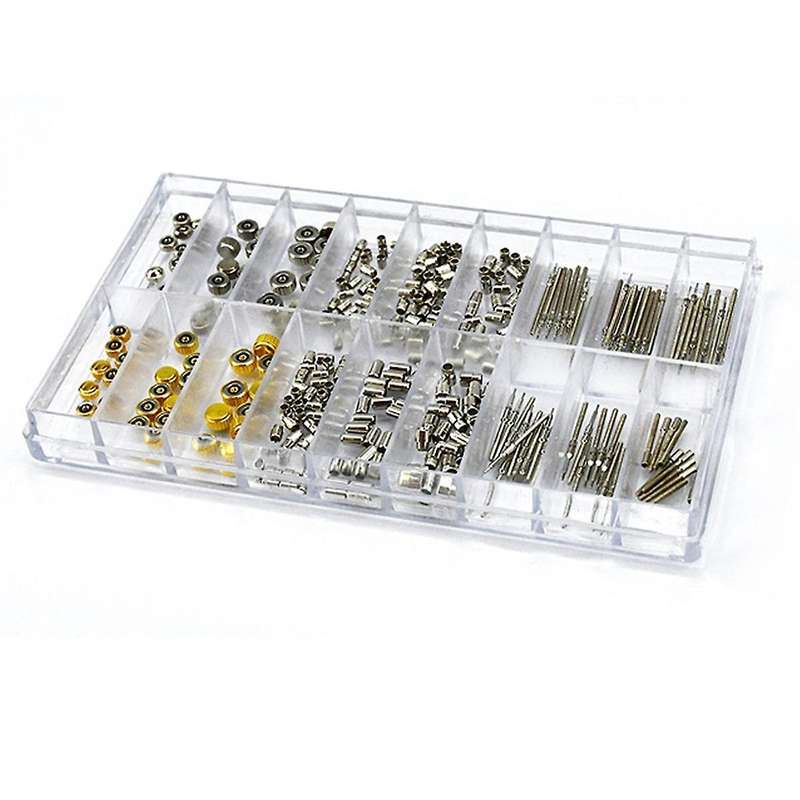 Watch Crown Parts Replacement Assorted Dome Flat Head,handle Tubes, Handle Bushings Watch Accessori