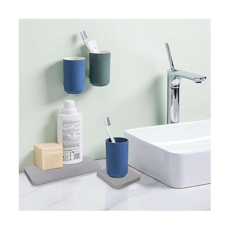 Water Absorbent Diatomite Coasters, for Sink Diatomaceous Earth Soap Holder Used for Hand Soaps, Cos