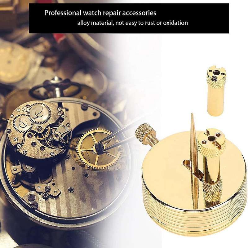 Watch Movement Balance Wheel Brass Support Hairspring Stand Balance Holder Removing Timing Washers