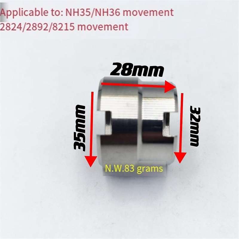Watch Movement Holder Base Fixture Workstand for Nh35A Nh36 7S26 8200 2824 2836 Nh35 Movements Suppo