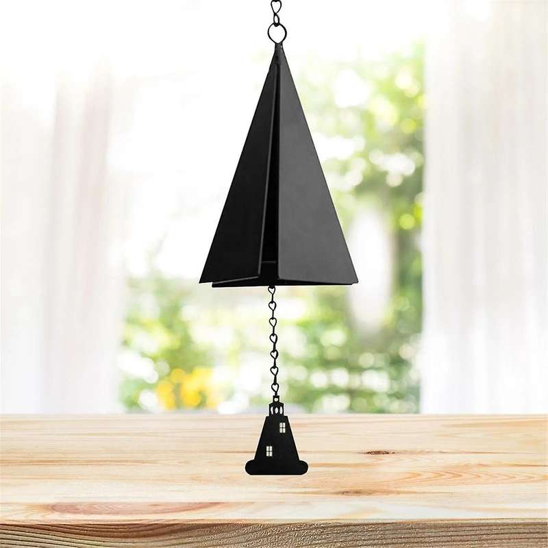Watchtower Wind Chime Iron Triangle Wind Chime Pendant Decoration