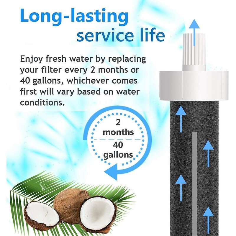Water Bottle Filter Replacement for Bb06 for Hard Sided Bottle Filter (20 Packs)