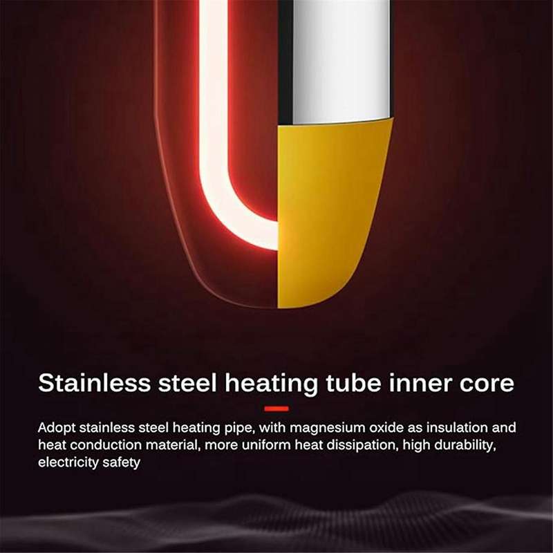 Water Boiling Rod, Automatic Power-off Heating Rod, Immersion Electric Water Heater Suitable for Fam