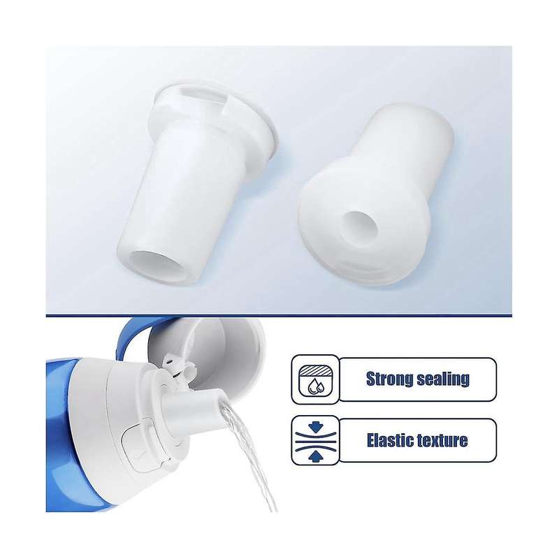 Water Bottles Bite Valve Replacement Nozzle,2 Pcs Silicone Water Bottles Nozzle Fittings for Bite V