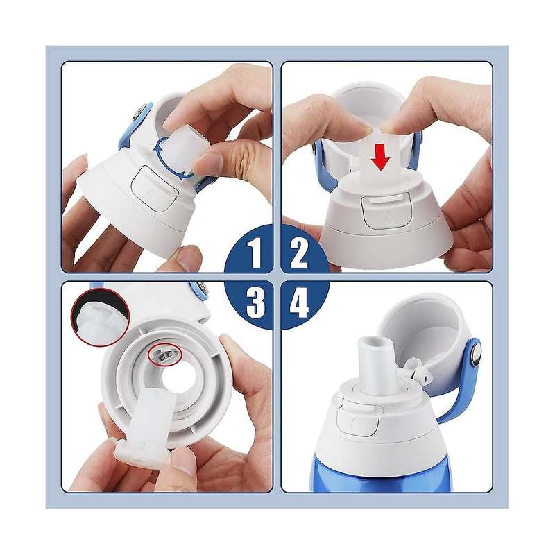 Water Bottles Bite Valve Replacement Nozzle,2 Pcs Silicone Water Bottles Nozzle Fittings for Bite V