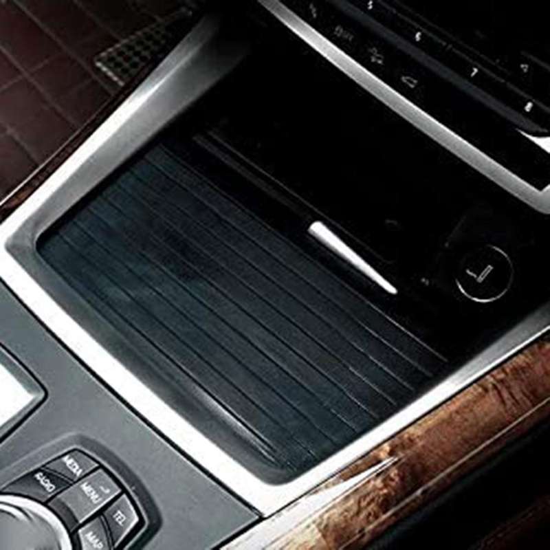Water Cup Holder Cover Trim Central Control Cup Holder Decorative Frame for - X5 E70 2008 2009 2010