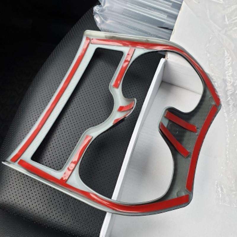 Water Cup Holder Drink Cup Frame Trim Cover Sticker Styling for T32 X Trail Rogue 2014-2018