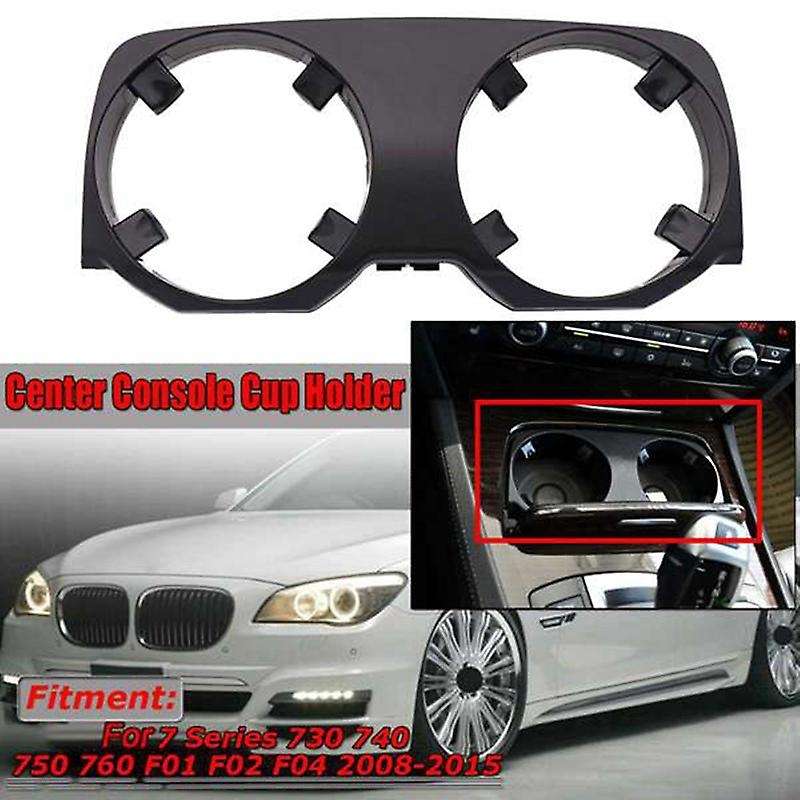 Water Cup Holder Shelf for F02/F01 7 Series Center Console Beverage Console Dashboard Cup Drink Hold