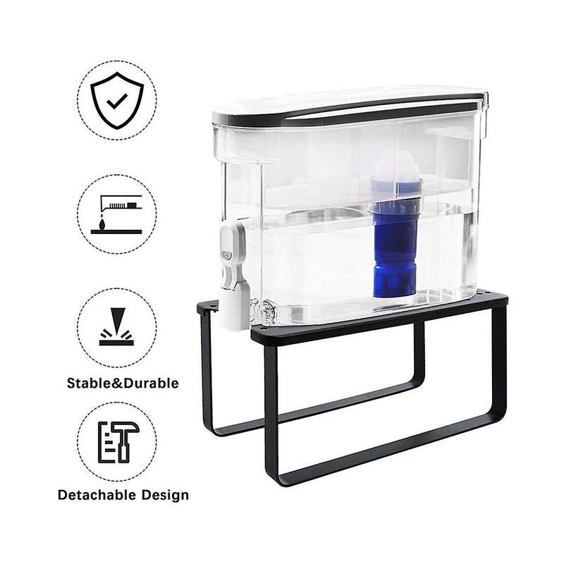 Water Dispenser Bracket Water Filter Bracket Kettle Rack Cabinet Shelf Finishing Rack Desktop Bever