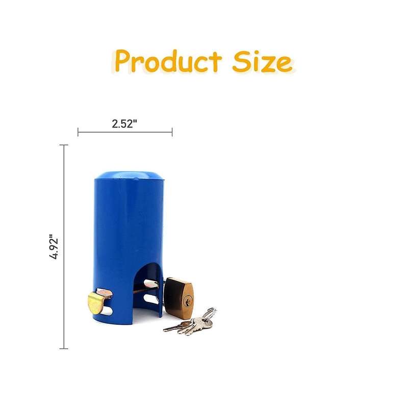 Water Faucet Lock Outdoor/kitchen/garden Hose Tap Faucet Lock Anti-theft Child-proof Metal Faucet Pr