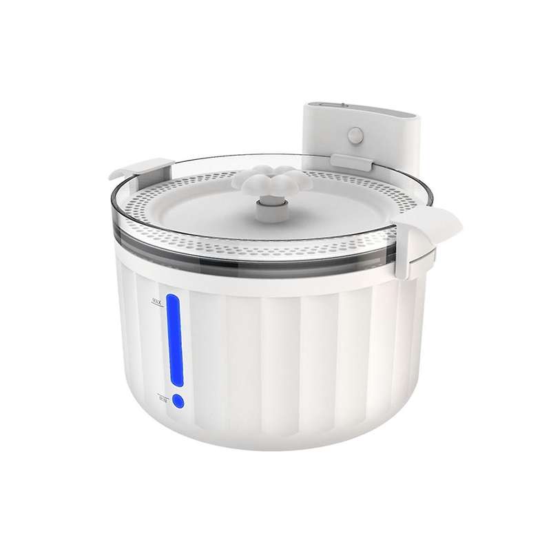 Water Fountain,2l Wireless Motion Sensor Automatic Pet Fountain Cordless Dog Water Dispenser,for
