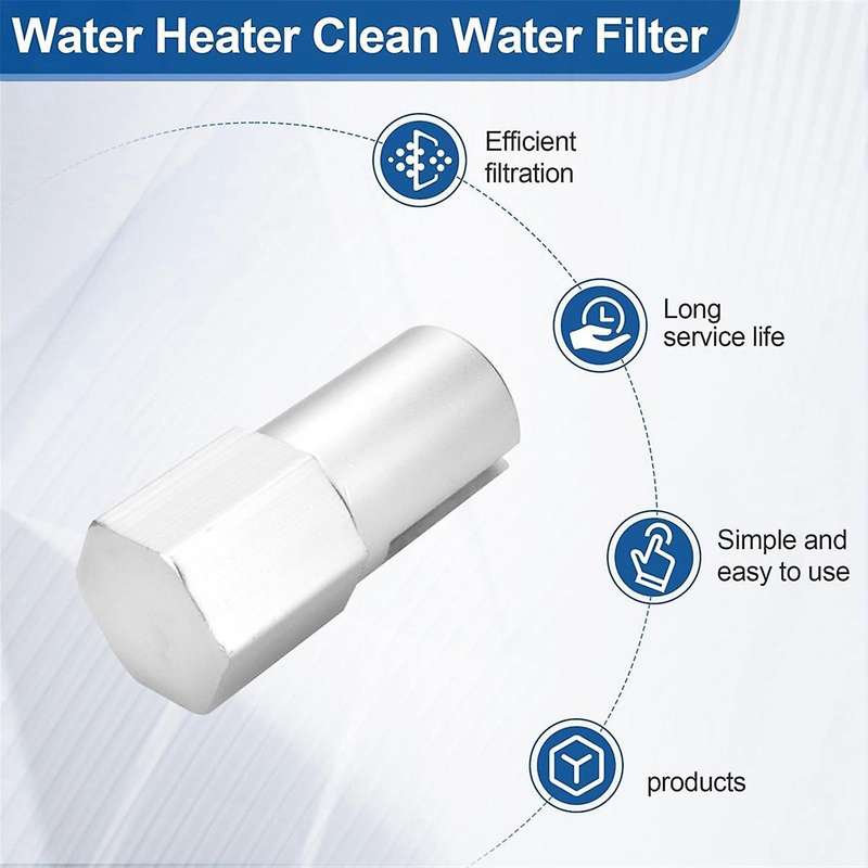 Water Filter Removal Tool for , Easy Replacement H98-510-S Water Heater Inlet Screen