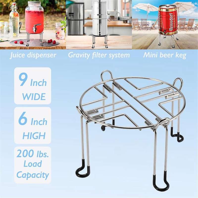 Water Filter Stand, 9inch Diameter Countertop Stand, Fit Most Medium Gravity Water Filter System,wi