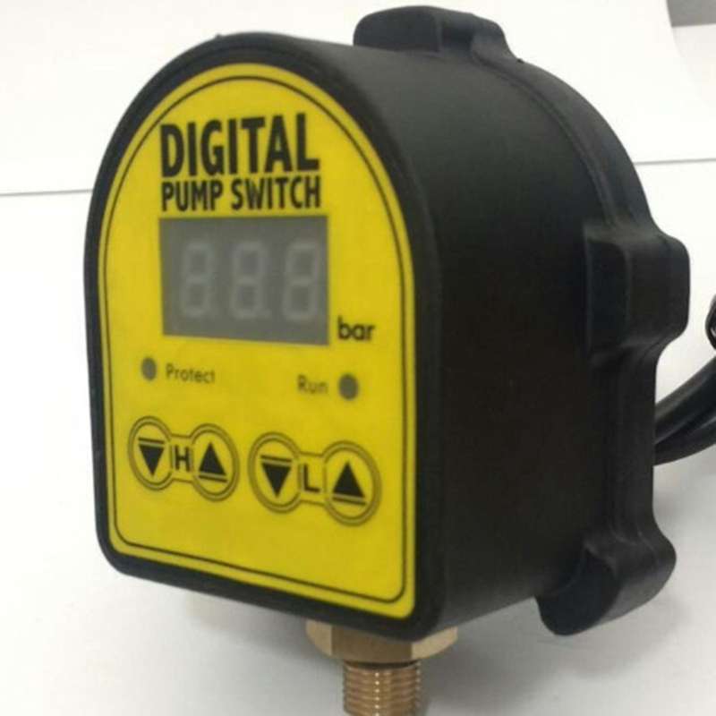Water Pressure Gauge, Water Pump Digital Display Controller, Household Electronic Booster Digital Di