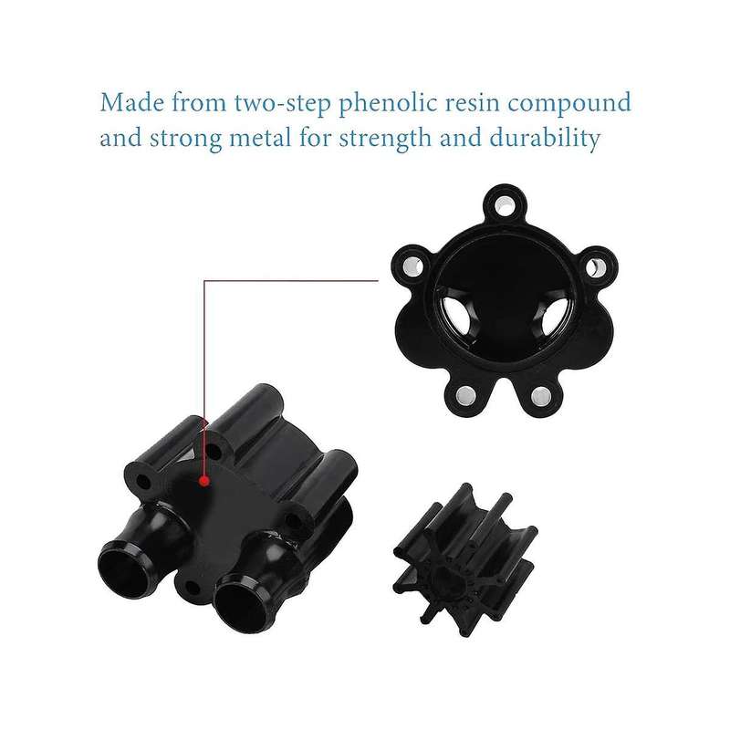 Water Pump Housing and Impeller Repair Kit for Alpha Engines 807151a14 Mercury 46-807151a14