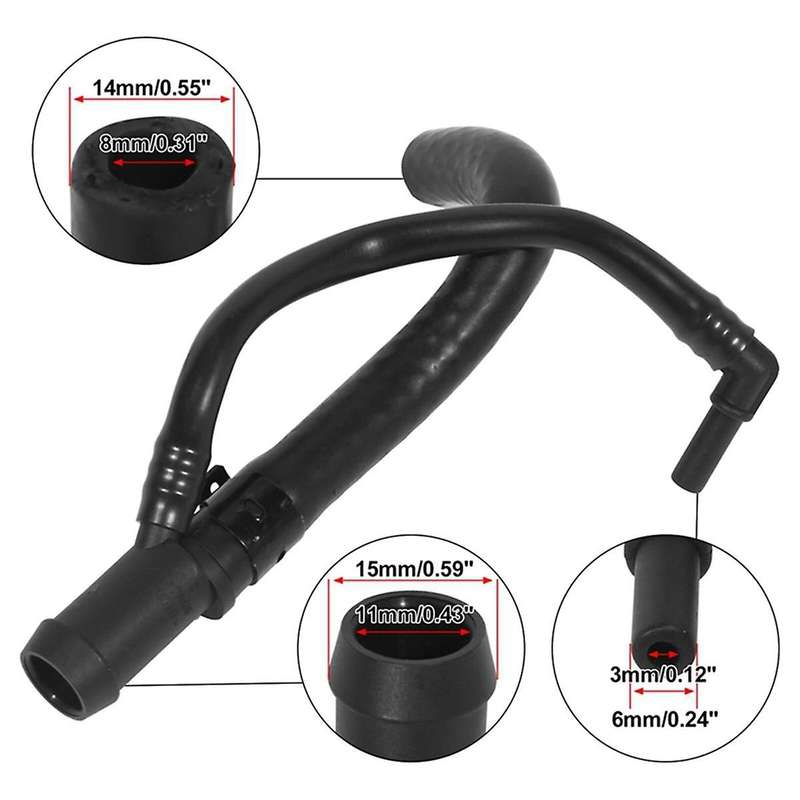 Water Pump Hose Heating Cooling Hose Lr012636 for Sport Lr4 2010-2013 Cooling Water Pipe