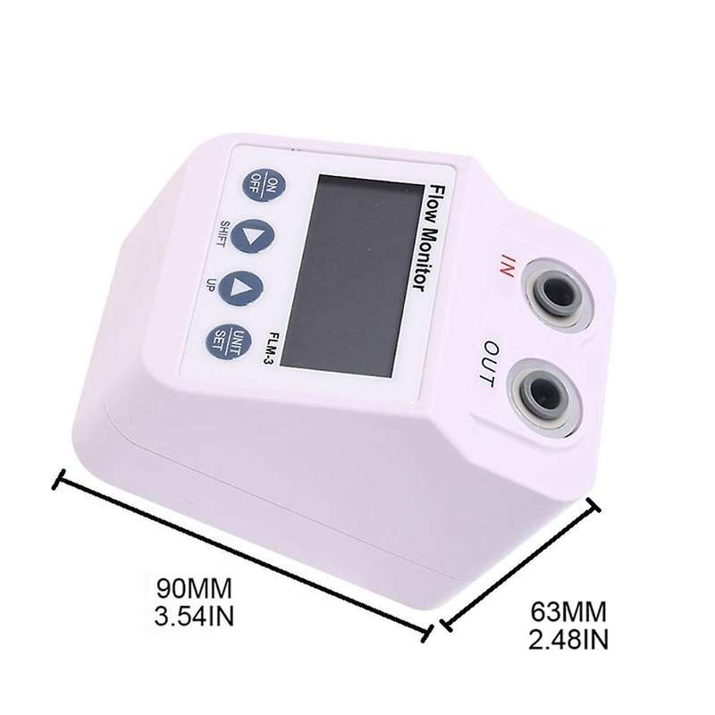 Water Purifier Electronic Digital Display Monitor Filter Water Flow Meter Alarm and Power Save Funct