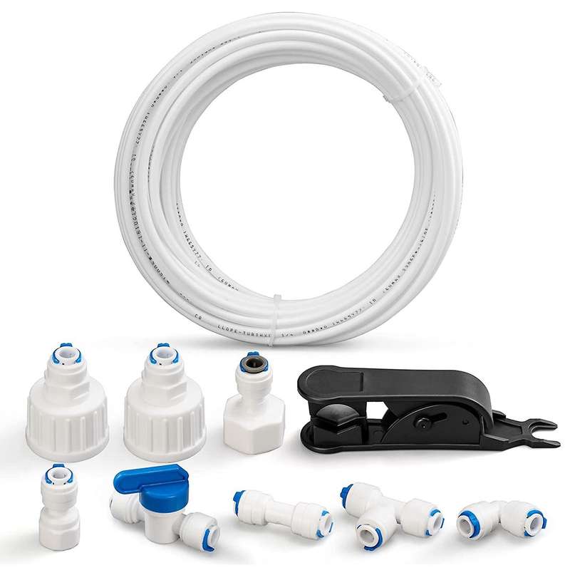 Water Supply Pipe Universal Connection Set 15M,for Side By Side Refrigerator,Reverse Osmosis System