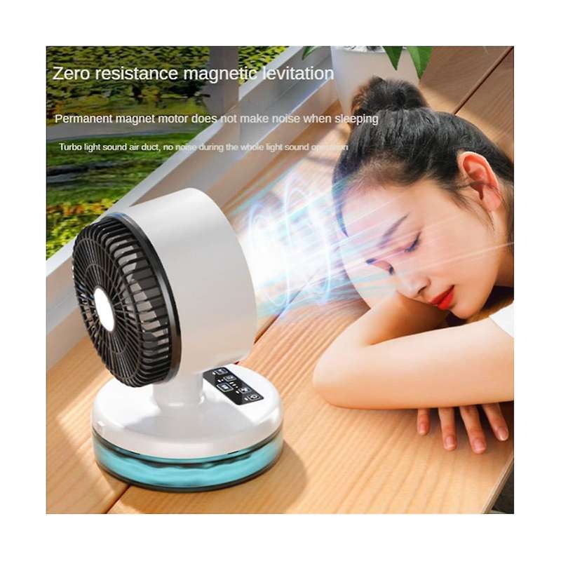 Water Spray Cooling Fan Mini Electric Fan Home Desktop Desktop Spray Atomization Fan Portable Mini H