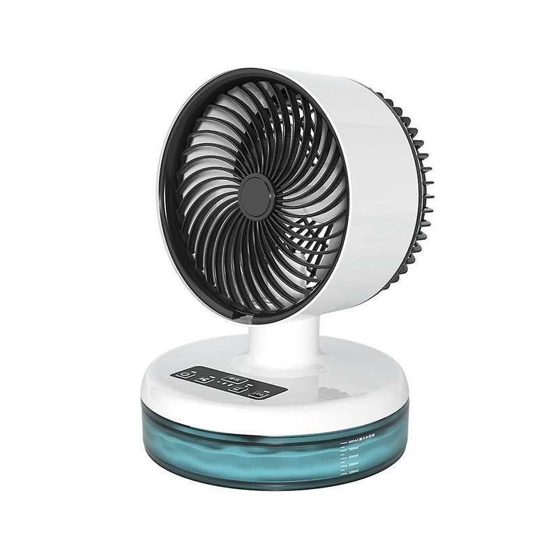 Water Spray Cooling Fan Mini Electric Fan Home Desktop Desktop Spray Atomization Fan Portable Mini H