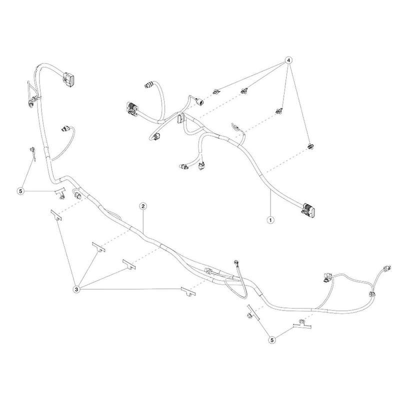 Water Tank Radiator Panel Harness Wiring 2489050-00-a for Model Y 2021-2023 Gantry Frame Harness Wi