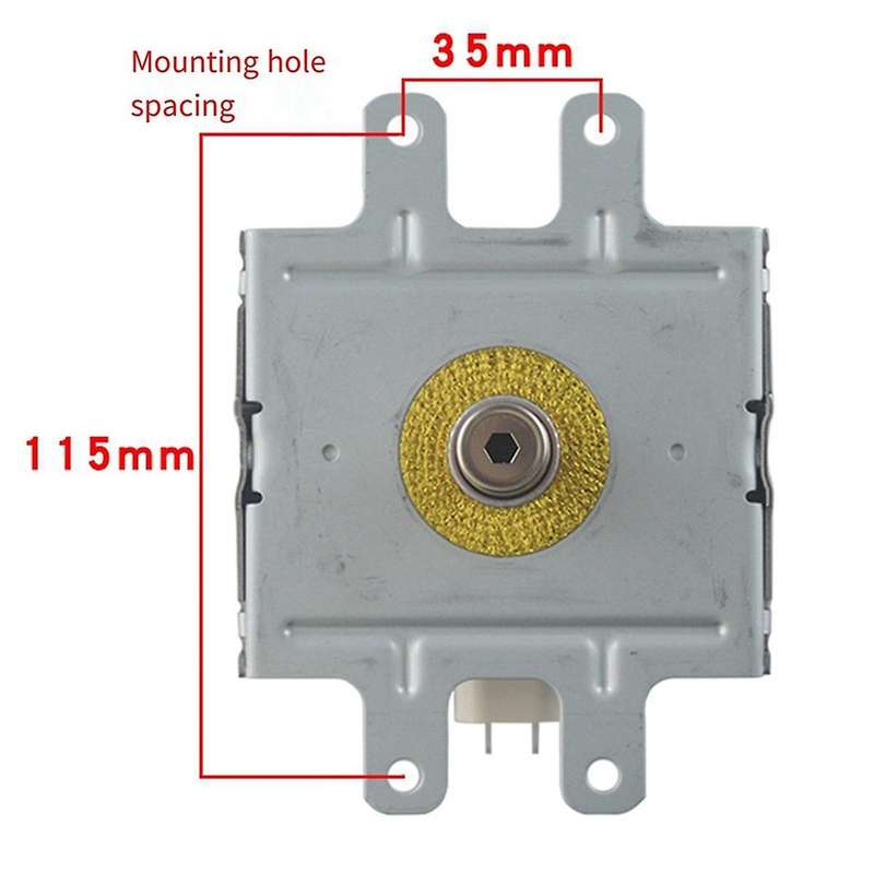 Water-Cooled Microwave Magnetron 2M303H Inverter Vacuum Electron Tube Long Base Plate 1080w Microwav