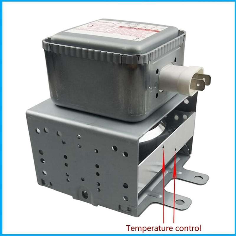 Water-Cooled Microwave Magnetron 2M303H Inverter Vacuum Electron Tube Long Base Plate 1080w Microwav