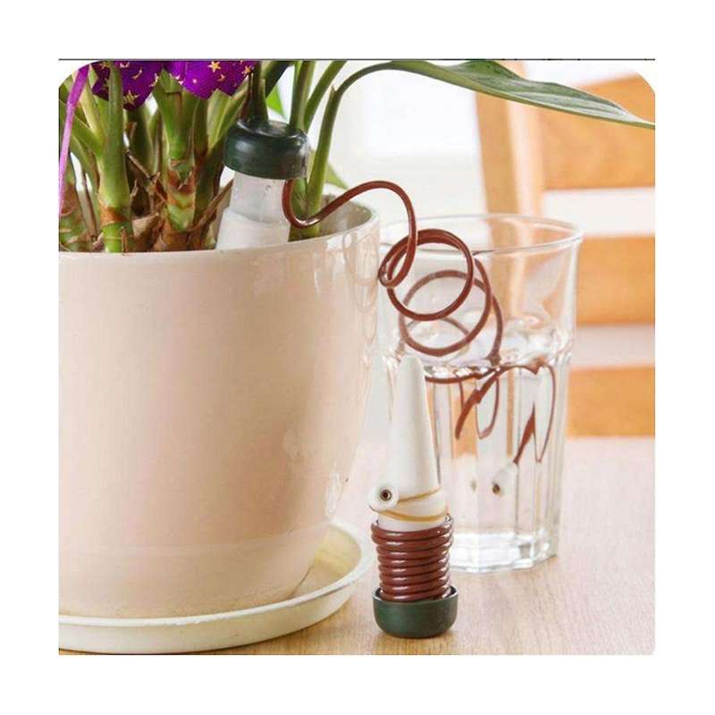 Watering Stakes -10pcs Indoor Auto Drip Watering System Irrigation Equipment Tool for Plant Waterer