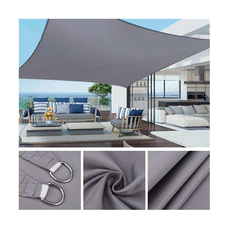 Waterproof Awning Sunshade Sun Shade Sail for Outdoor Garden Beach Camping Patio Pool Sun Canopy Ten