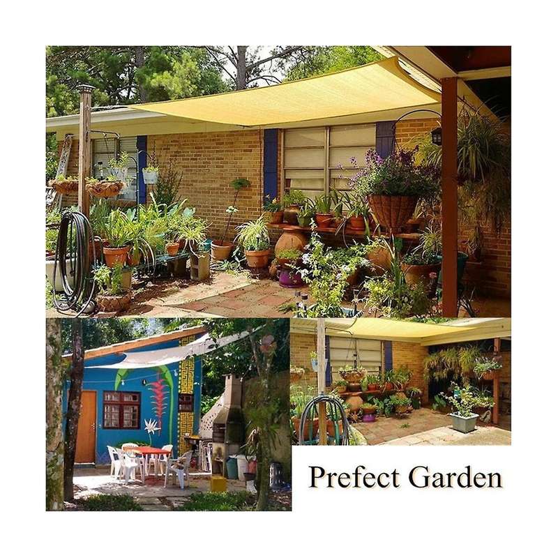Waterproof Awning Sunshade Sun Shade Sail for Outdoor Garden Beach Camping Patio Pool Sun Canopy Ten