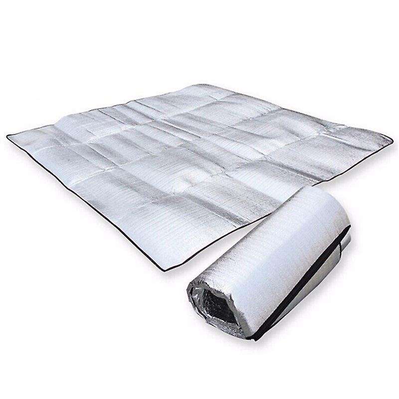 Waterproof Aluminum Foil PE Camping Mat Foldable Folding Sleeping Picnic Beach Mattress Outdoor Mat