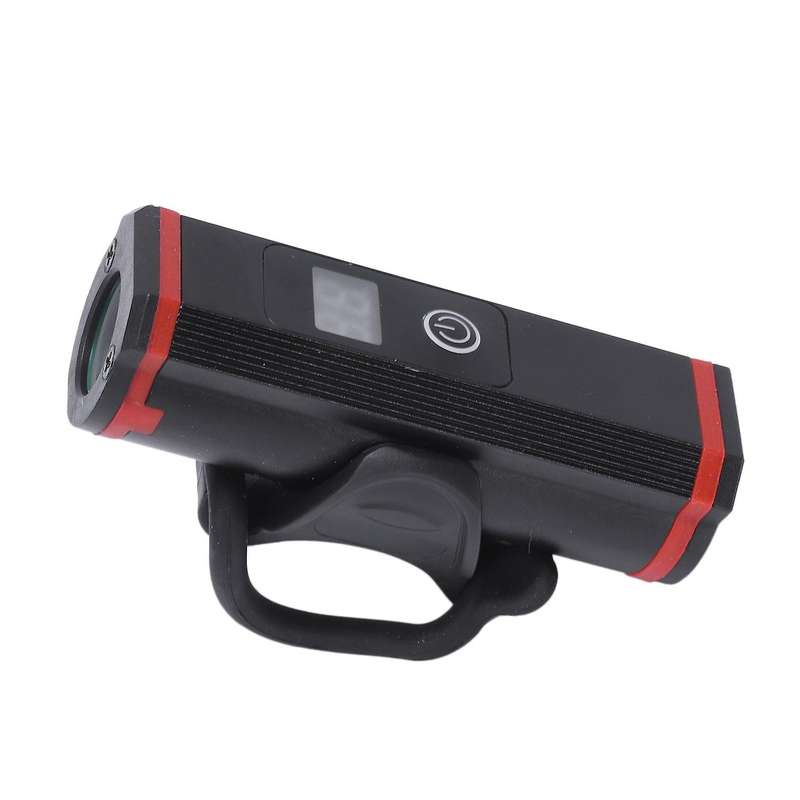 Waterproof Bicycle Light Usb Charging Bike Front Display Flashlight Handlebar Headlight B