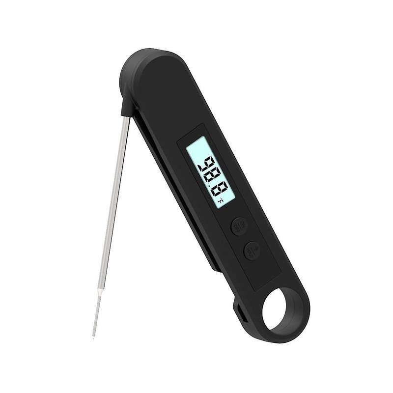Waterproof Digital Backlight Folding Barbecue Kitchen Cooking Instant Reading Meat Thermometer