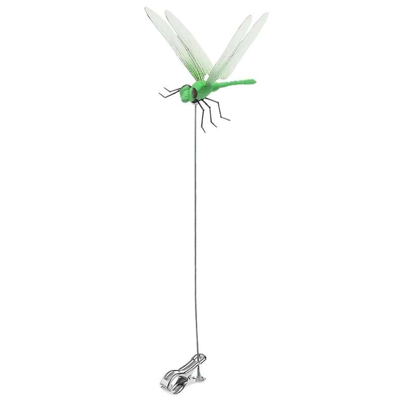 Waterproof Dragonfly Clip Set 3pcs for Outdoor Garden Decoration Weather-Resistant with Strong Grip