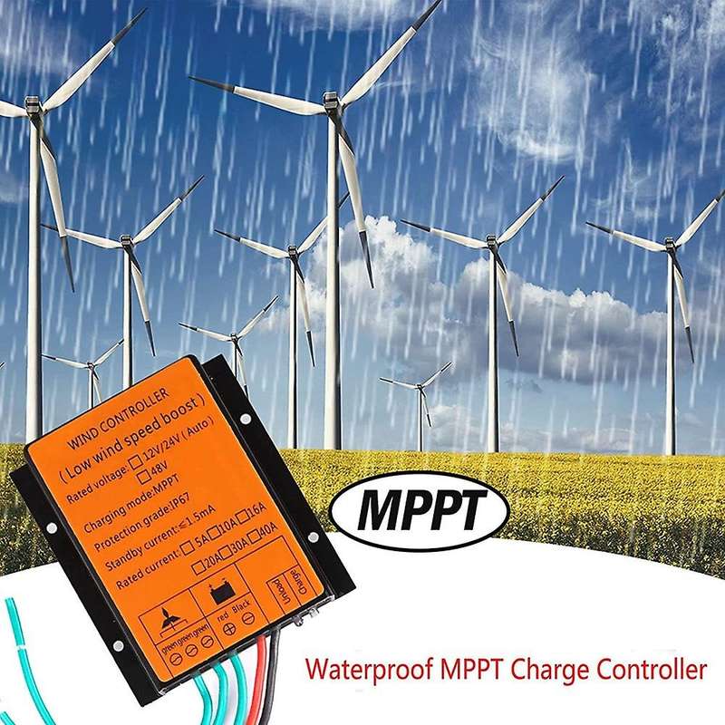 Waterproof Mppt Charge Controller,dc12v Ip67 Wind Turbines Generator