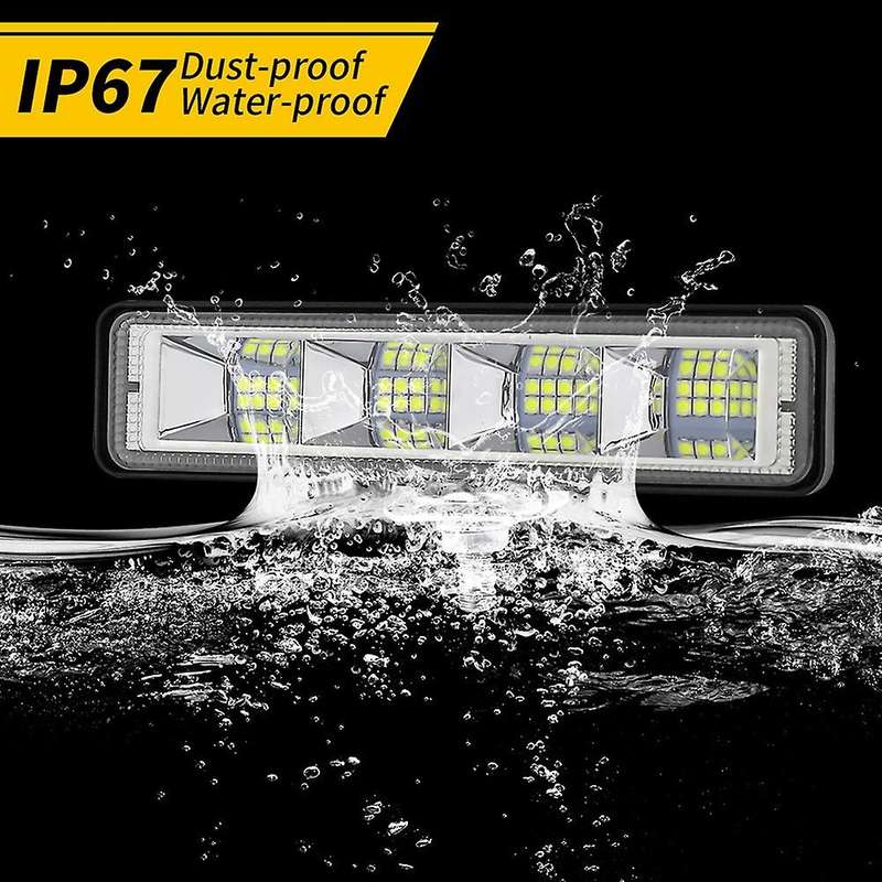 Waterproof Led Boat Lights,2 Lights 72W Waterproof Tested Deck/Dock Marine Lights 2200LMS 120Flood L