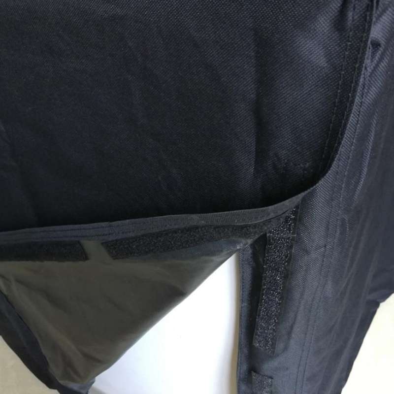 Waterproof Universal Generator Cover Rectangular Cover for Outdoor Garden Generator Protection Black